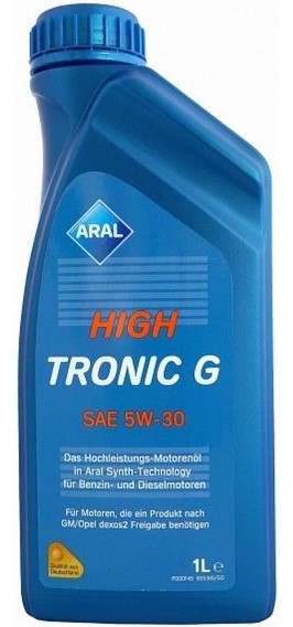 Моторное масло Aral HighTronic G 5W-30 1L