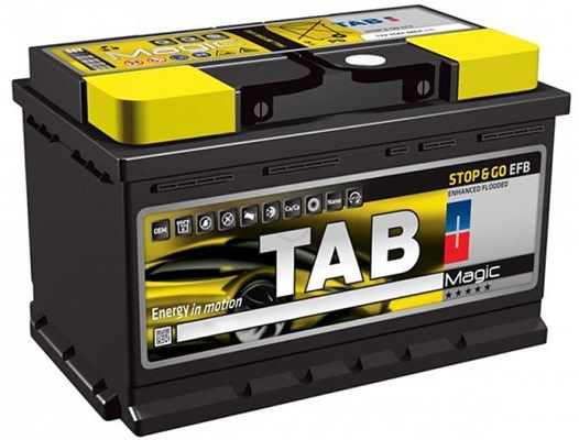 Автомобильный аккумулятор Tab EFB Stop&Go 57088 70Ah (212070)