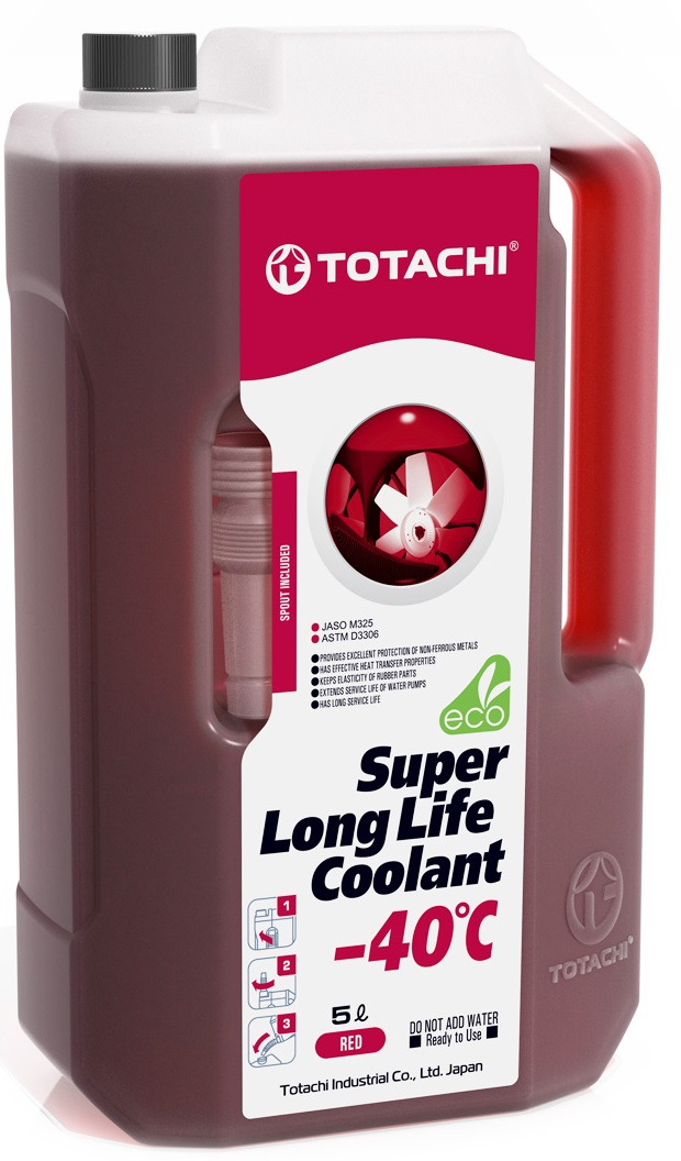 Антифриз Totachi Super LL Coolant -40С Red 5L  