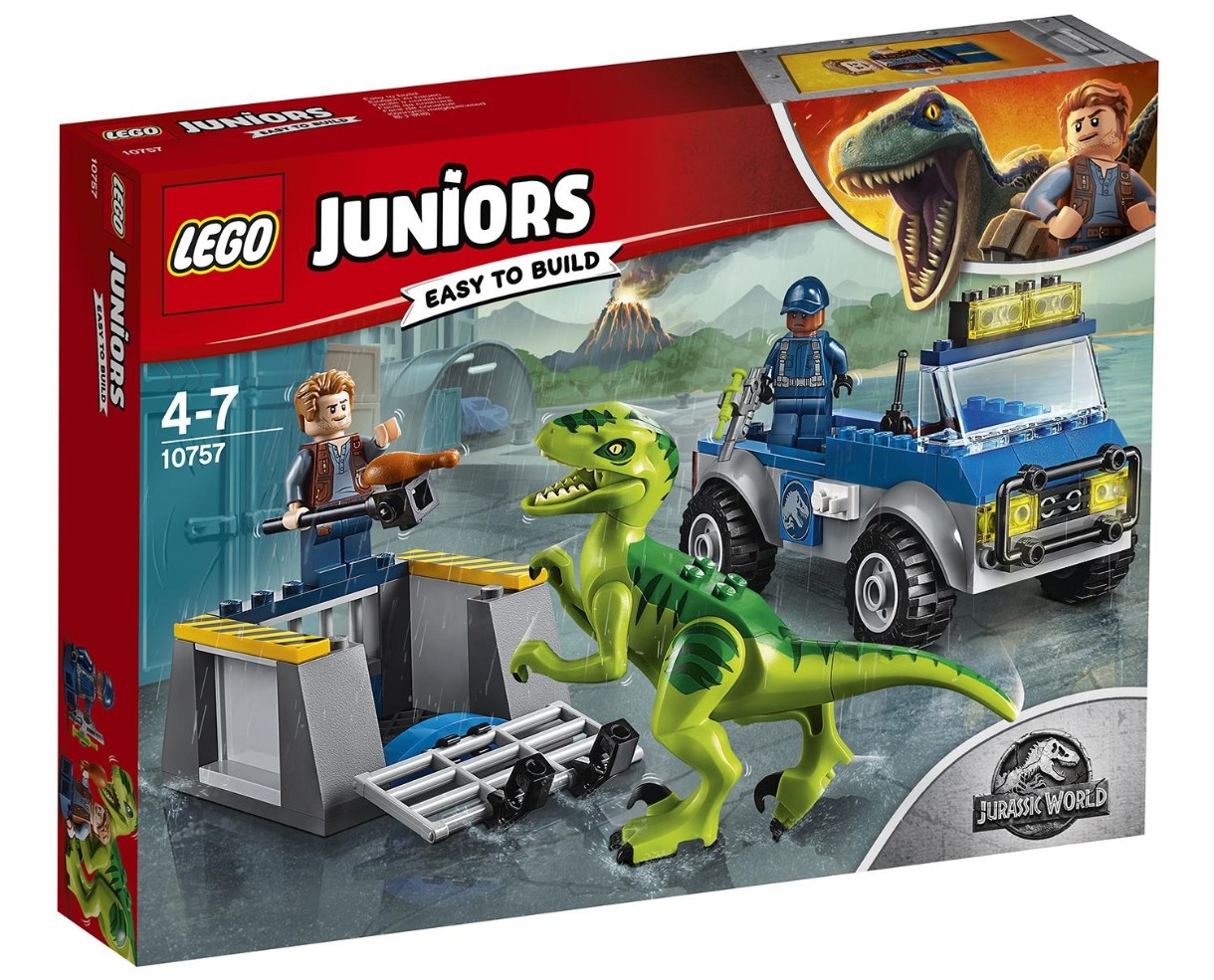 Set de construcție Lego Jurassic World: Raptor Rescue Truck (10757)