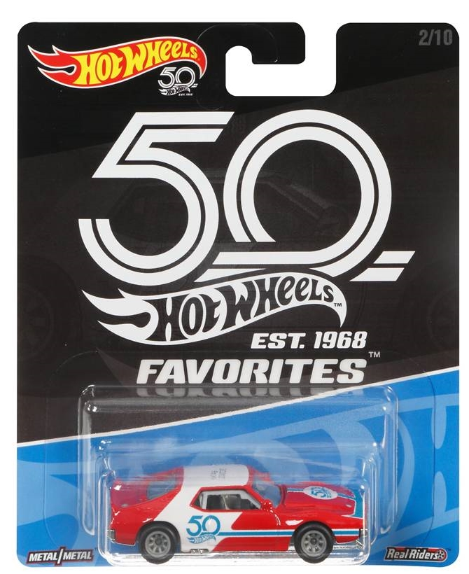 Машина Mattel Hot Wheels 50th Anniversary (FLF35)