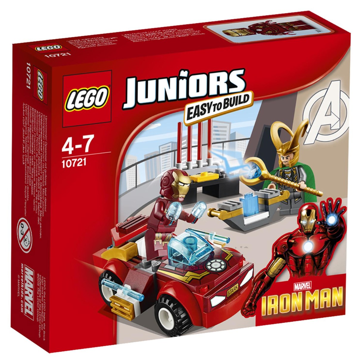Конструктор Lego Marvel: Iron Man vs. Loki (10721)