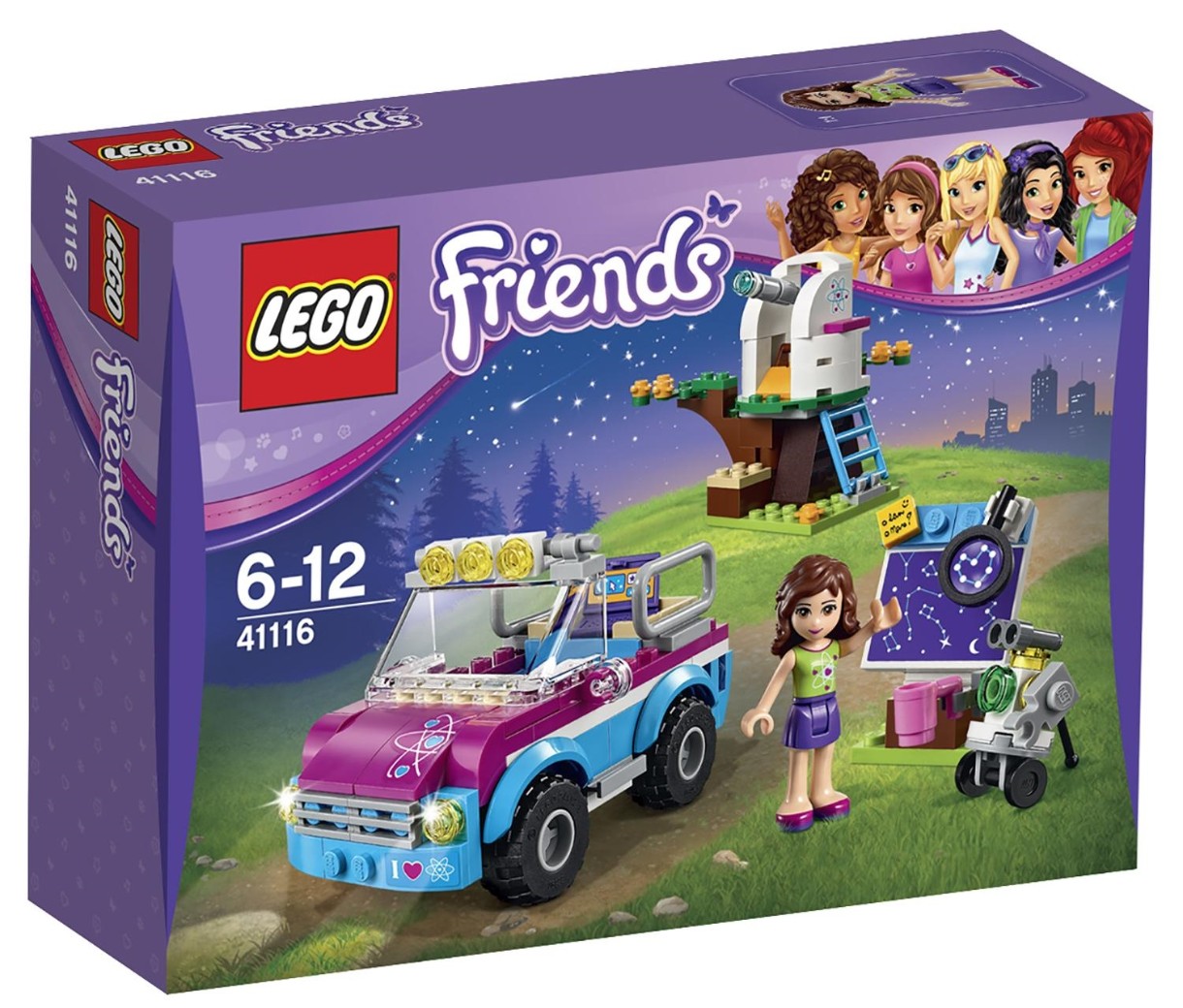 Конструктор Lego Friends: Olivia's Exploration Car (41116)