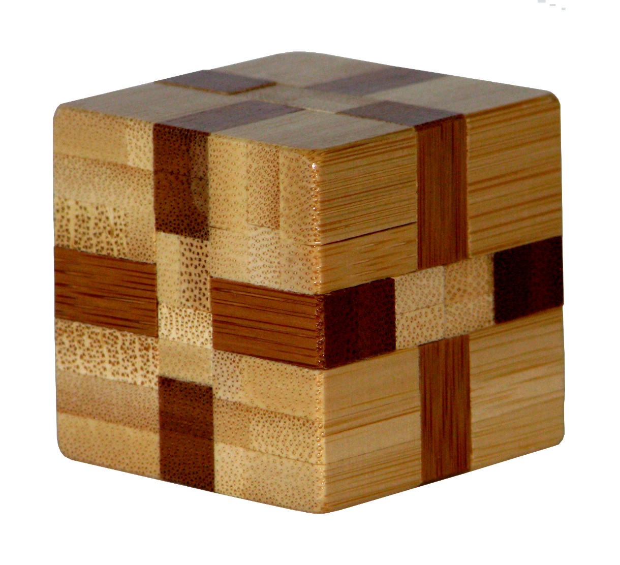 Brain Puzzle Eureka Bamboo Cube (473131)