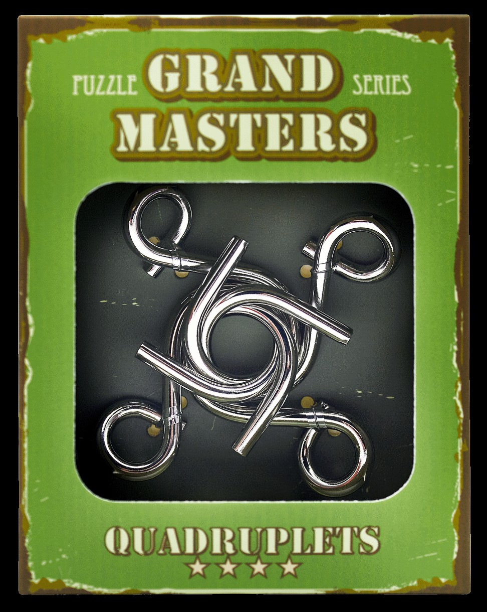 Brain Puzzle Eureka Grand Master Puzzle Quadruplets (473254)