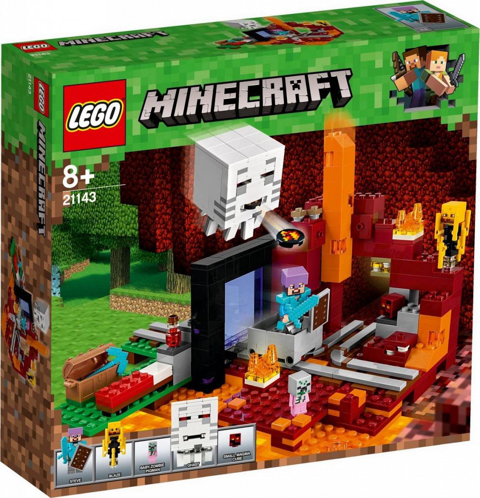 Конструктор Lego Minecraft: The Nether Portal (21143)