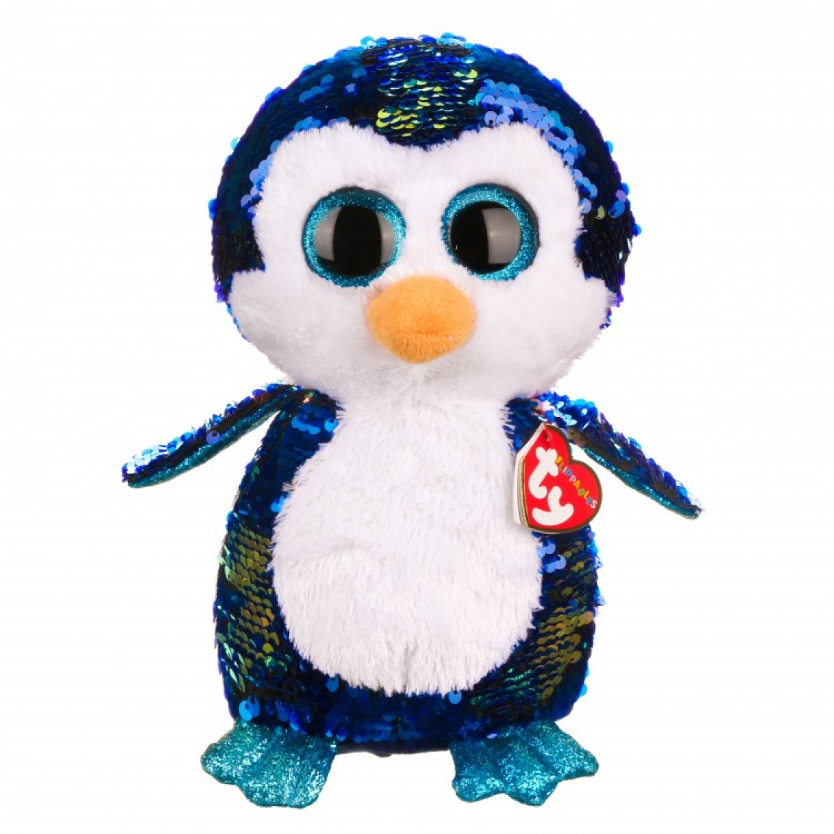 Jucărie de pluș Ty Flippables Payton Penguin 24cm (TY36434)