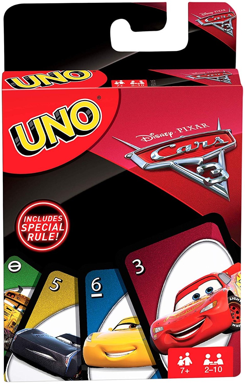 Joc educativ de masa Mattel Uno Cars 3 (FDJ15)