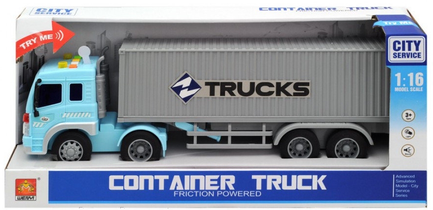 Машина Wenyi 1:16 Container Trailer Truck (WY575A)