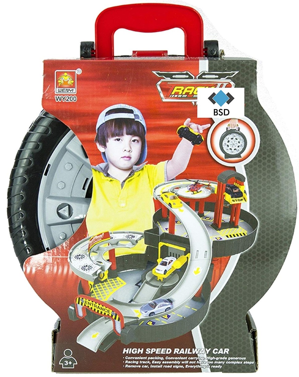 Set jucării transport Wenyi Wheel Track Station (WY200)
