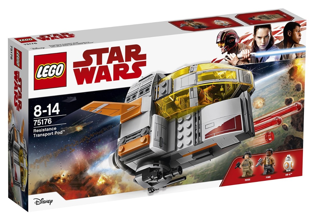 Конструктор Lego Star Wars: Resistance Transport Pod (75176)