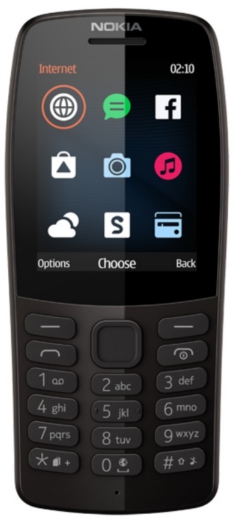 Мобильный телефон Nokia 210 Duos Black