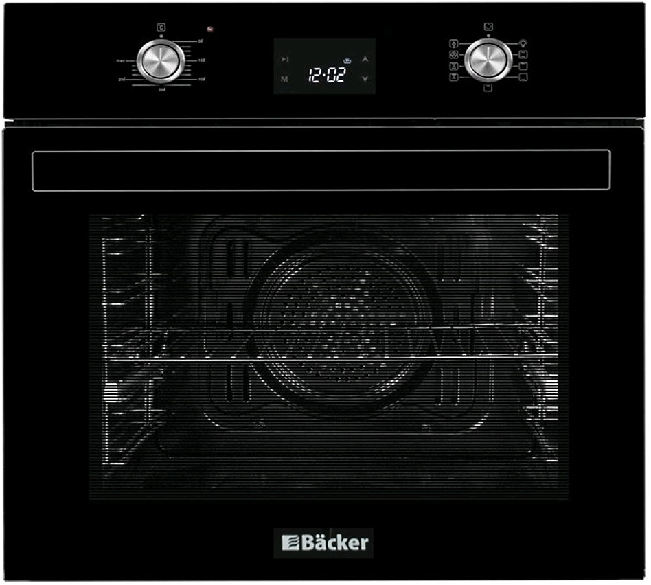 Электрический духовой шкаф Backer BIO65-785T F Black