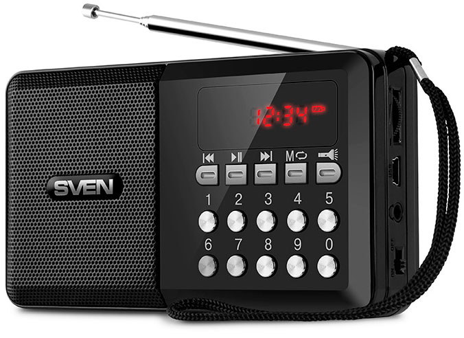 Радиоприемник Sven PS-60 Black