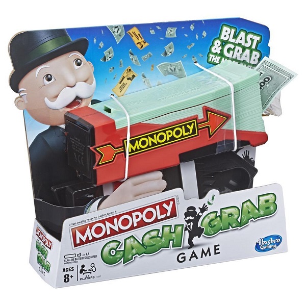 Joc educativ de masa Hasbro Monopoly Cash Grab (E3037)