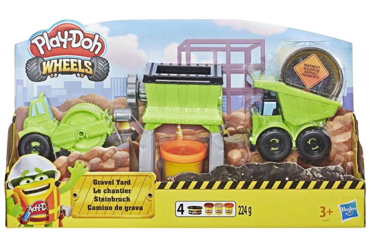 Пластилин Hasbro Play-Doh Gravel Yard (E4293)