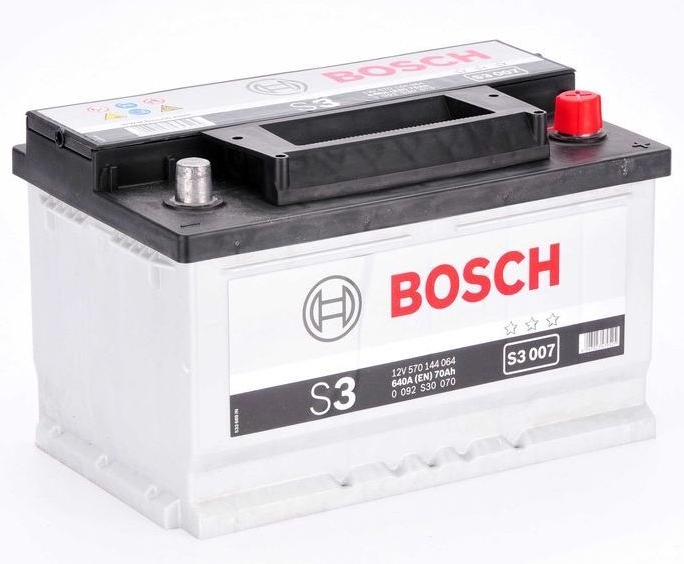 Автомобильный аккумулятор Bosch S3 007 (0 092 S30 070)