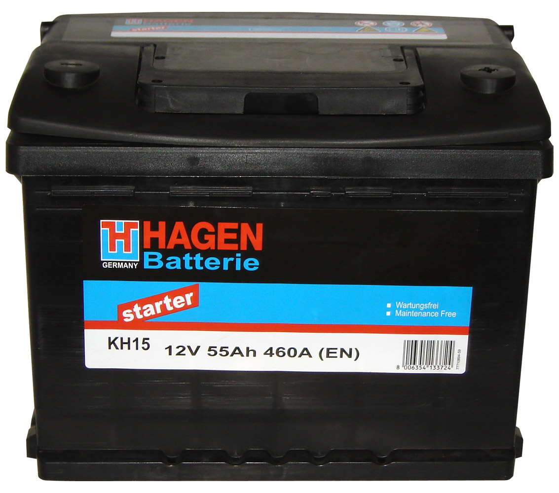Автомобильный аккумулятор Hagen 55559 Starter