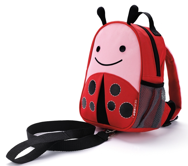 Rucsac pentru copii Skip Hop Zoo Ladybug + Safety Belt (212210)