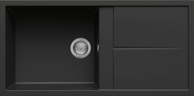 Кухонная мойка Elleci Unico 480 40 Full Black (LGU48040)
