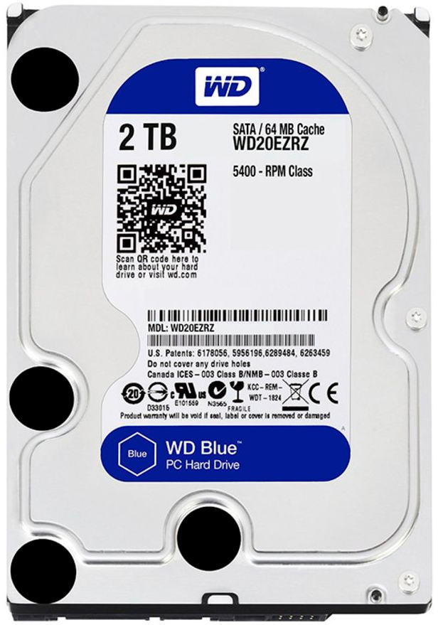 HDD Western Digital Blue 2Tb (WD20EZAZ)
