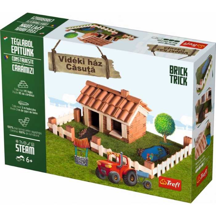 Puzzle 3D-constructor Trefl Ceramic Bricks Cottage (60965)