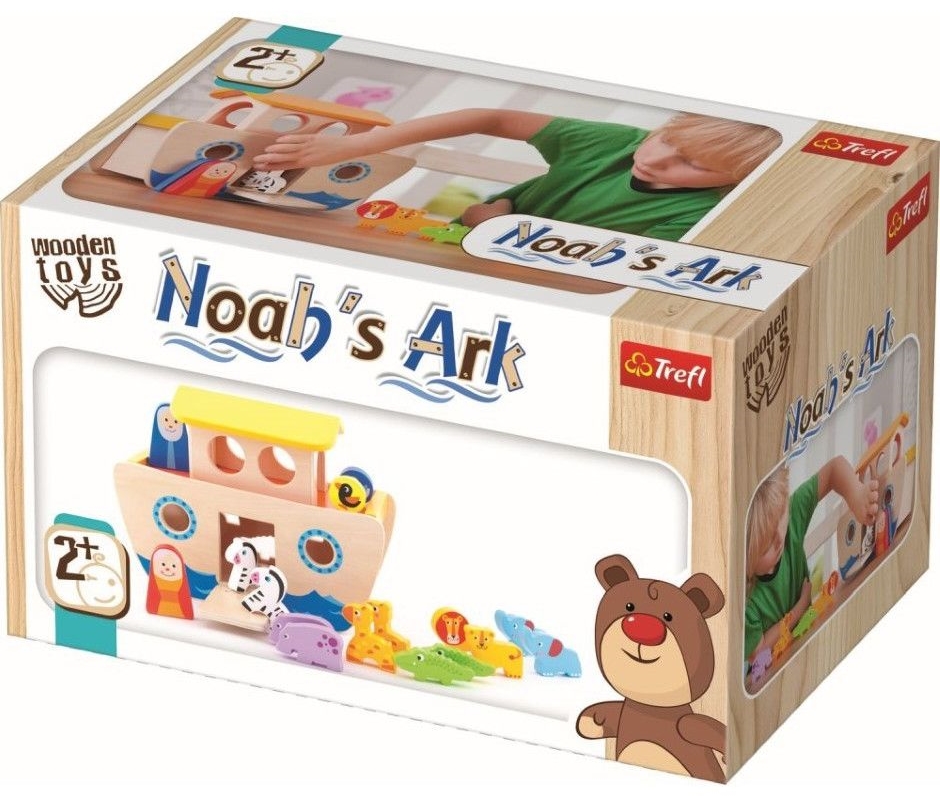 Joc educativ Trefl Wooden Toys Noah's Ark (60939)