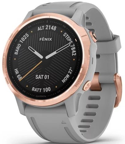 Smartwatch Garmin fēnix 6S Sapphire Rose Gold/Gray (010-02159-21)