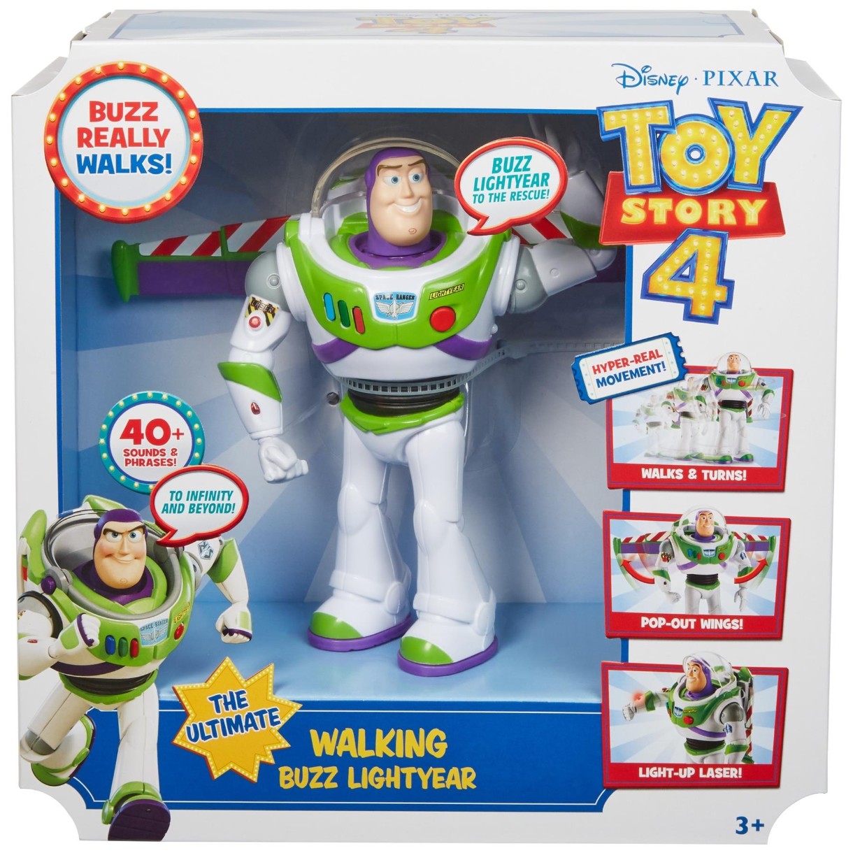 Фигурка героя Mattel Buzz Lightyear Toy Story (GDB92)
