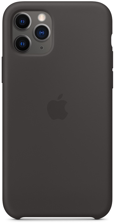 Husa de protecție Apple iPhone 11 Pro Silicone Case Black