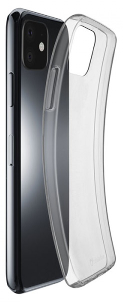 Husa de protecție CellularLine Apple iPhone 11 Fine Case Transparent