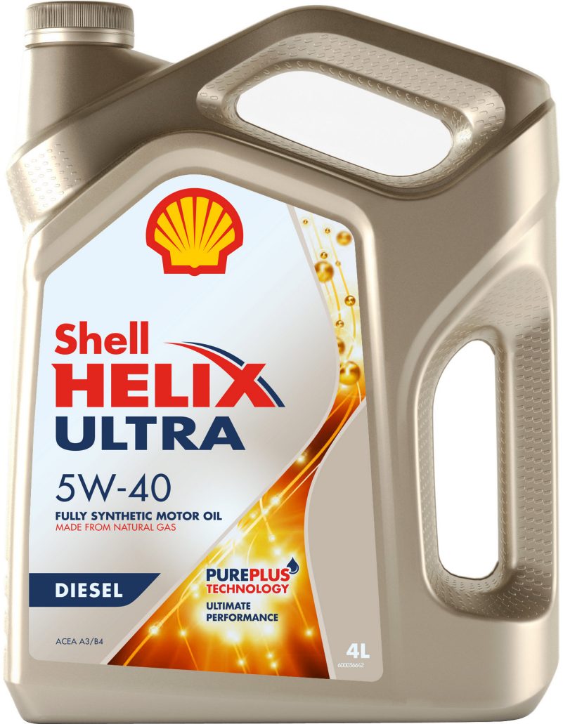Моторное масло Shell Helix Diesel Ultra 5W-40 4L