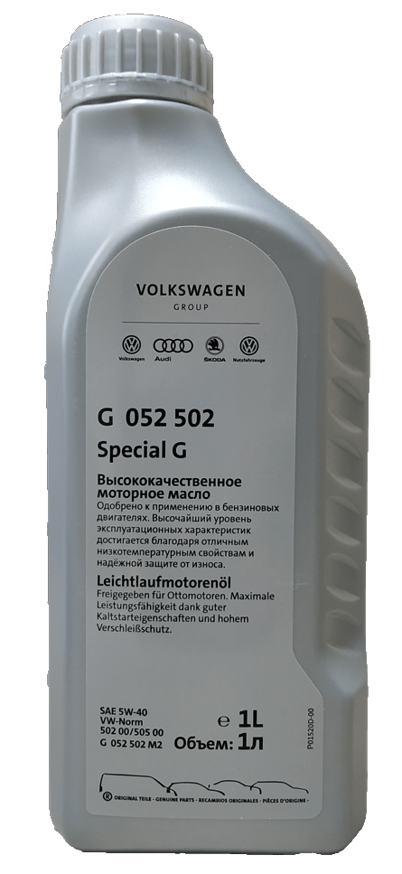 Моторное масло Volkswagen Special G 5W-40 1L