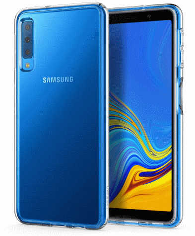 Чехол Cover'X Samsung A70 Liquid Crystal Transparent