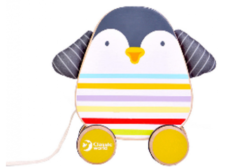 Игрушка каталка Classic World Penguin Pull (5020) 