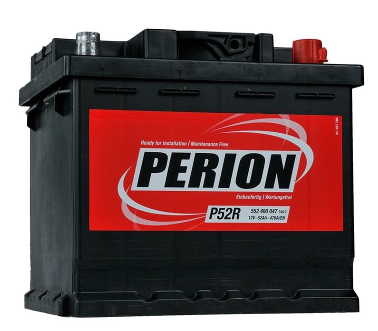 Автомобильный аккумулятор Perion 52Ah (552400047)