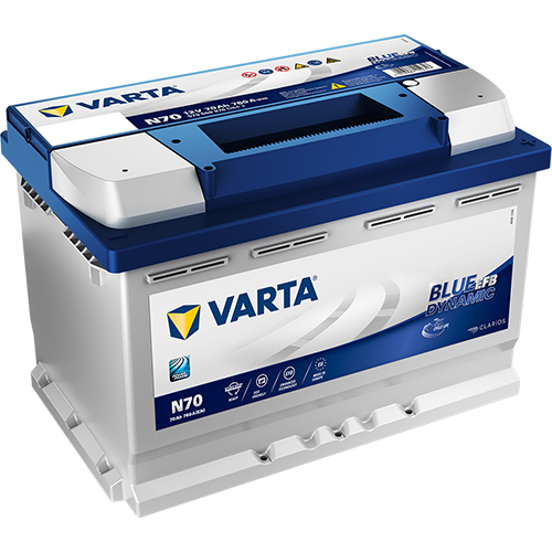 Автомобильный аккумулятор Varta Blue Dynamic EFB N70 (570 500 076)
