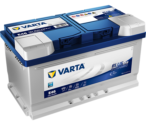Автомобильный аккумулятор Varta Blue Dynamic EFB E46 (575 500 073)