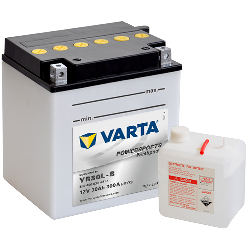 Автомобильный аккумулятор Varta Powersports Freshpack (530 400 030)
