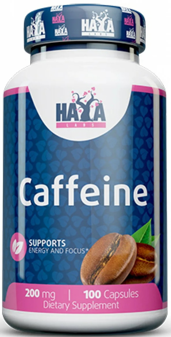Energizant Haya Labs Caffeine 100cap.