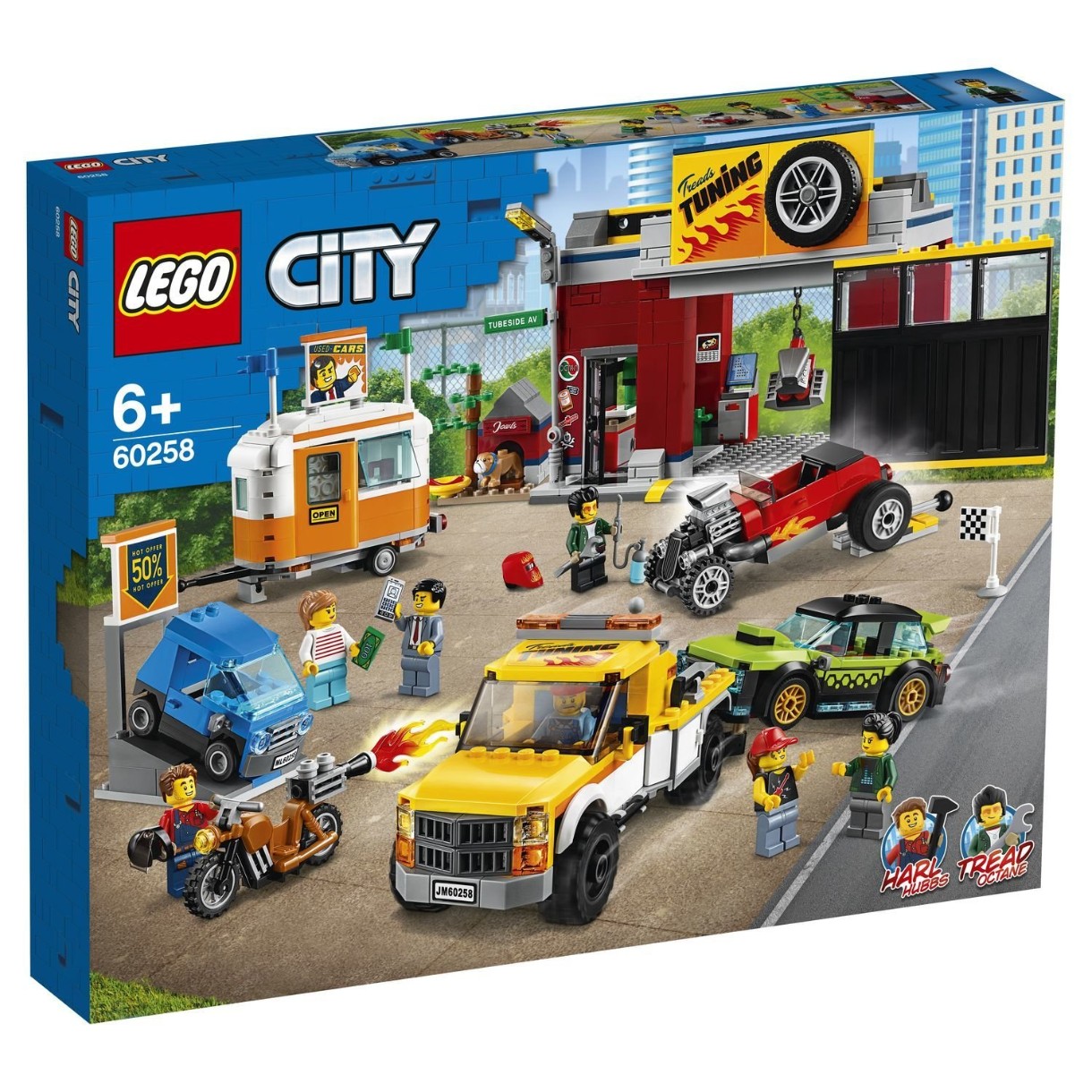 Set de construcție Lego City: Tuning Workshop (60258)