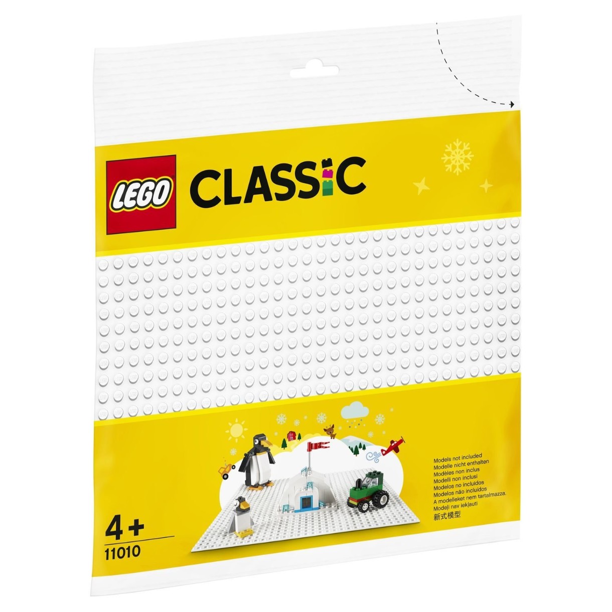 Placă de bază Lego Classic: White Baseplate (11010)