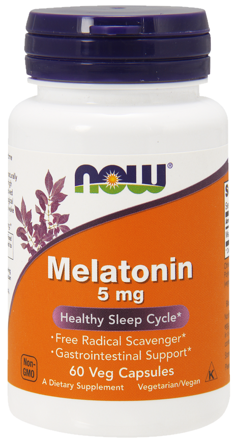 Витамины NOW Melatonin 5mg 60cap
