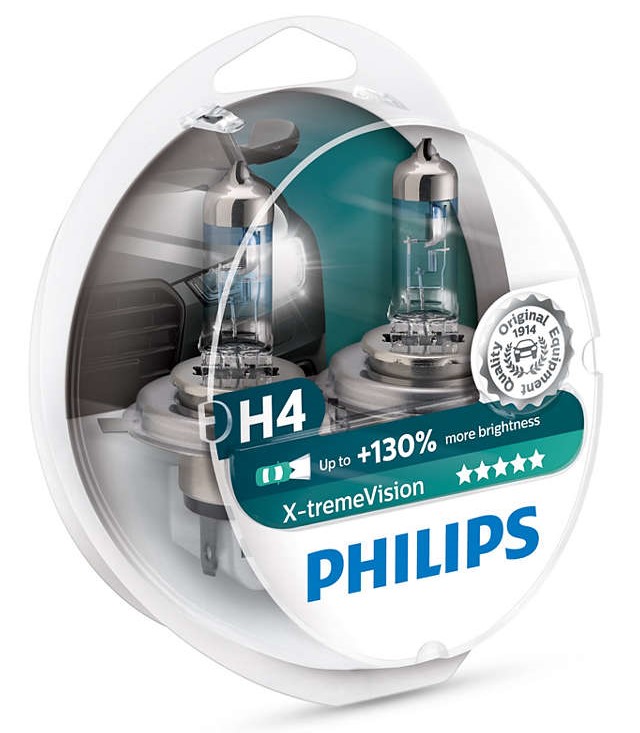 Автомобильная лампа Philips X-tremeVision (12342XV+S2)