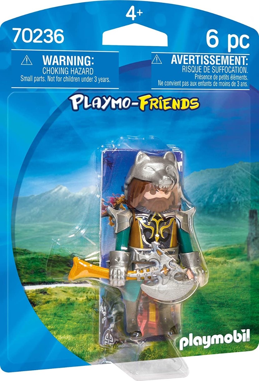 Фигурка героя Playmobil Wolf Warrior (PM70236)