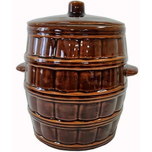 Глиняный горшок Krystynka Barrel 8L (42259)