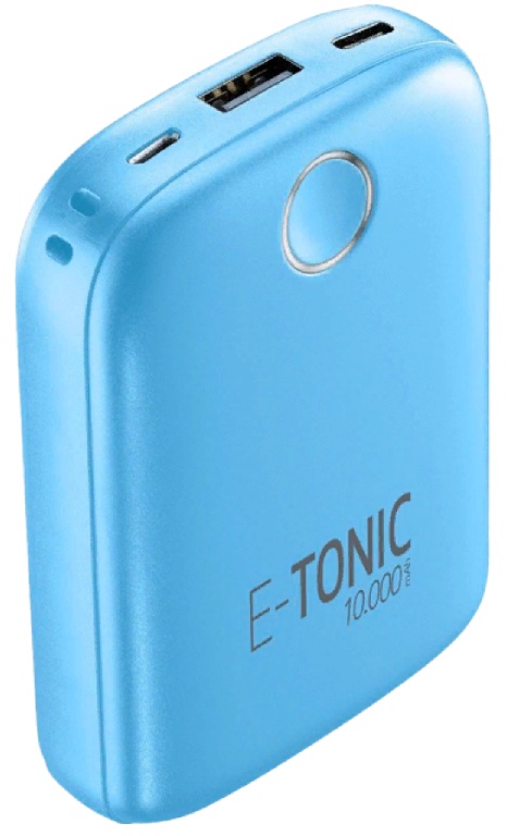 Внешний аккумулятор E-Tonic 10000mAh Blue (SYPBHD10000)