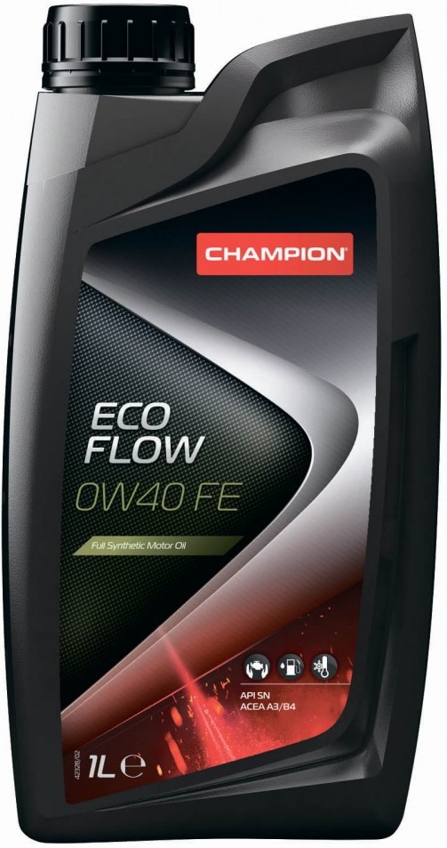 Моторное масло Champion Eco Flow 0W40 FE 1L