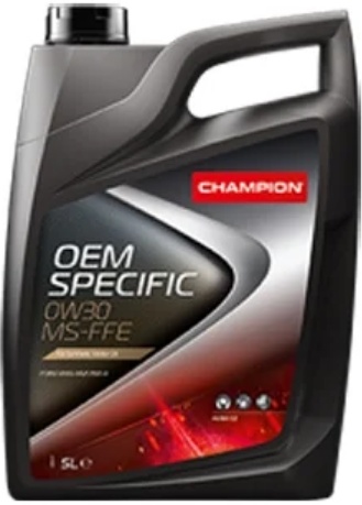 Моторное масло Champion Oem Specific 0W30 MS-FFE 5L