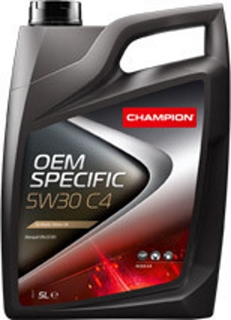 Моторное масло Champion Oem Specific 5W30 C4 4L